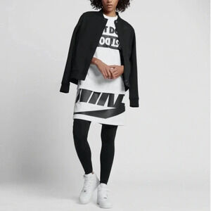 Nike Tech Fleece Destroyer Full Zip Letterman style Jacket women’s size large